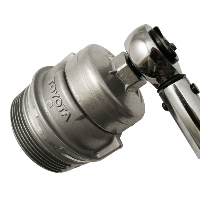 2460 - Die-Cast Cap-Type Oil Filter Wrench - 64mm x 14 Flute