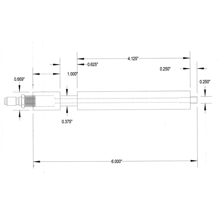 2800X20 - Diesel Compression Adapter - M17 Injector