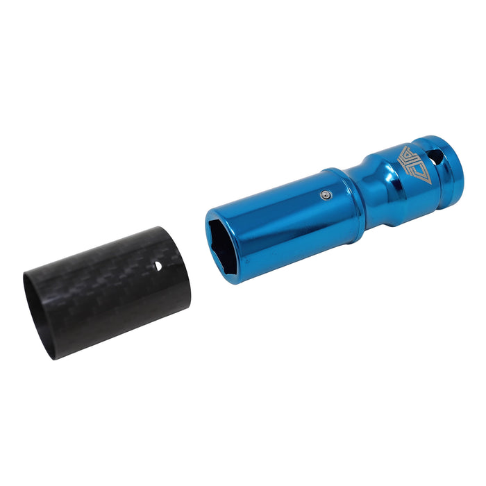 4251 - 17mm Metric Lug Socket with Carbon Fiber Sleeve