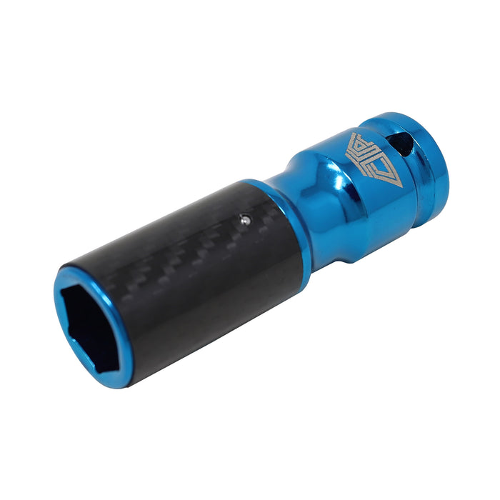 4251 - 17mm Metric Lug Socket with Carbon Fiber Sleeve