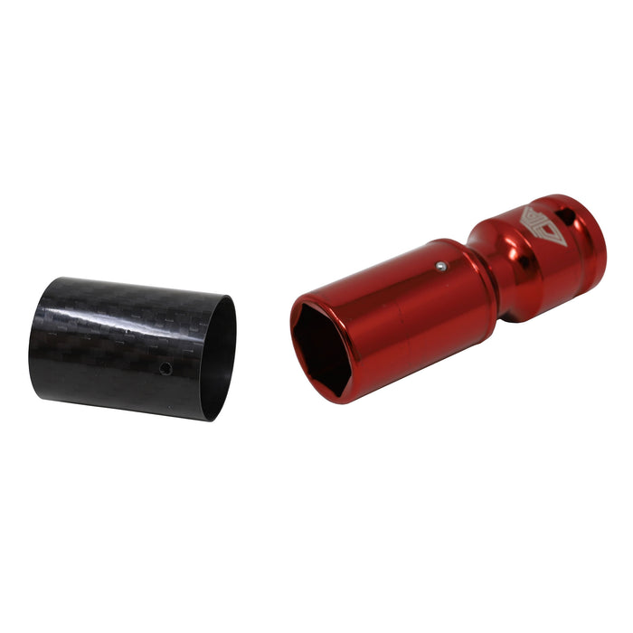 4253 - 21mm Metric Lug Socket with Carbon Fiber Sleeve