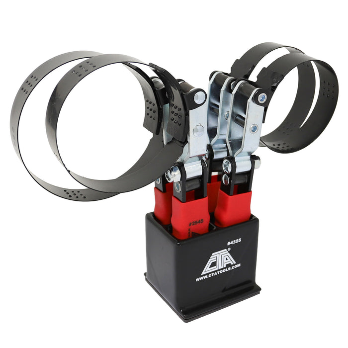 4325 - 4 Pc. Oil Filter Wrench w/ Stand