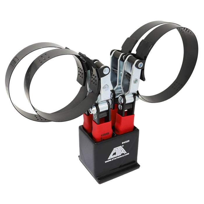 4325T - 4 Pc. Oil Filter Wrench w/ Stand - Truck