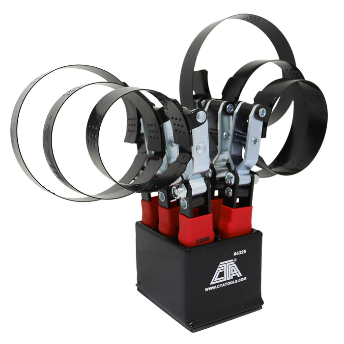4326 - 6pc. Oil Filter Wrench Kit w/ Magnetic Stand