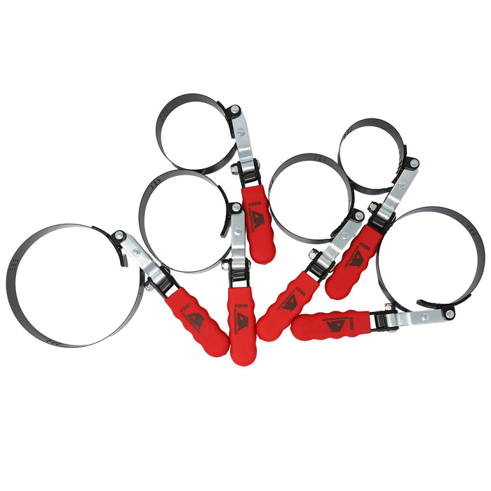 4326 - 6pc. Oil Filter Wrench Kit w/ Magnetic Stand