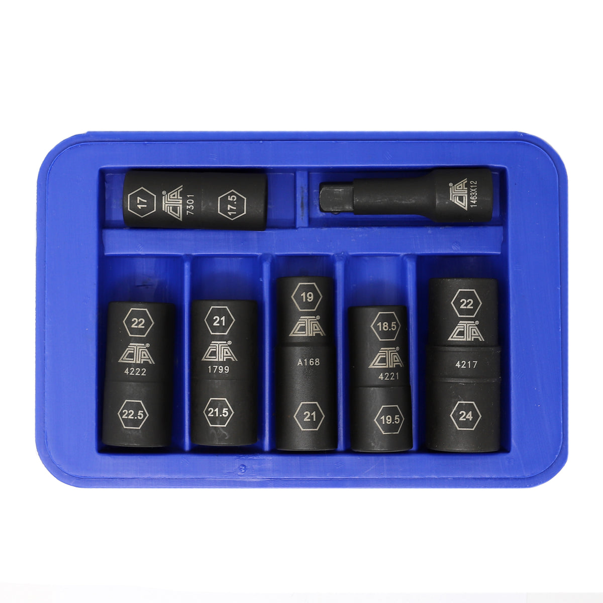 7307 - 7 Pc. Half Metric Flip Socket Set — CTA Manufacturing