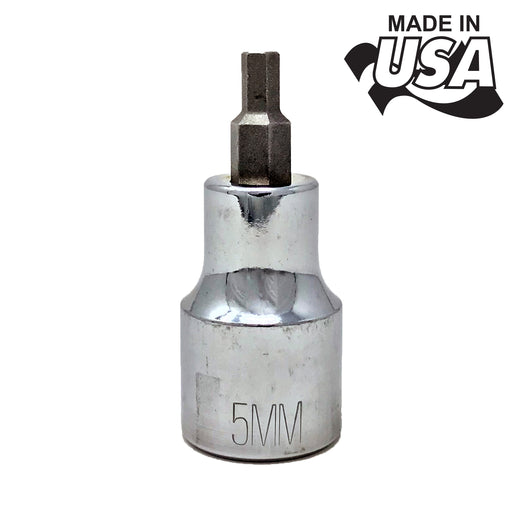 7896 - Metric Hex Socket - 5mm Made in USA
