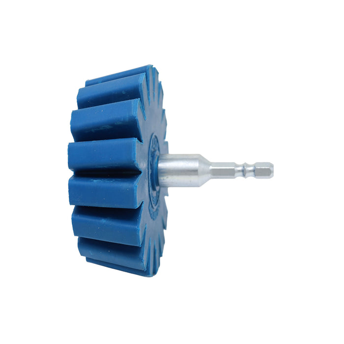8063 - Conical Gear Eraser Wheel w/ Quick-Connect Arbor Adapter