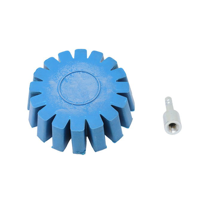 8063 - Conical Gear Eraser Wheel w/ Quick-Connect Arbor Adapter