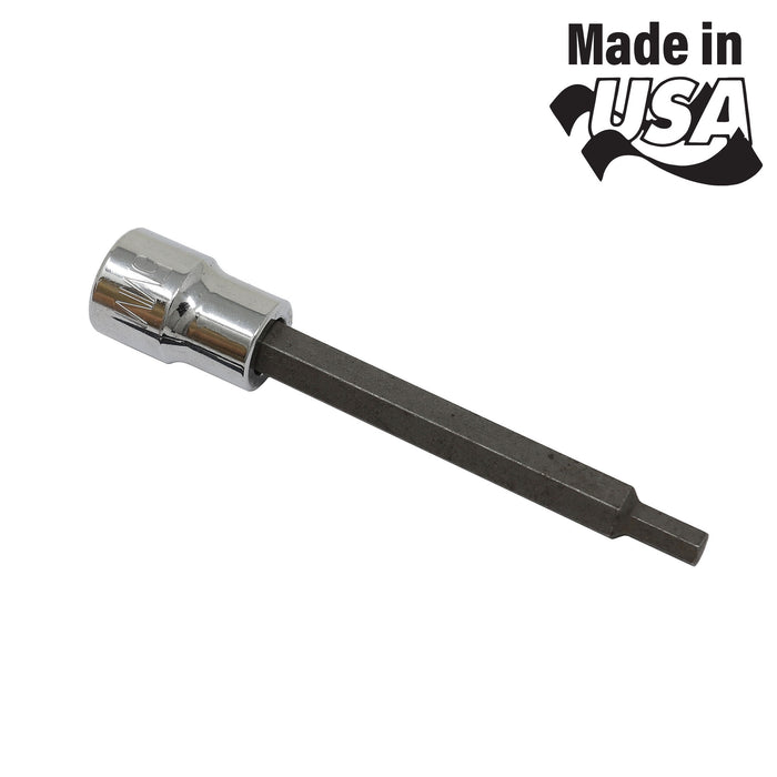 8545 - Metric Hex Socket Bit - 5mm  x 4"