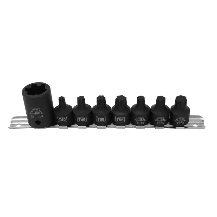 9368 - Pickup Truck Bed Bolt Socket/Bit Set - 8 Pc.