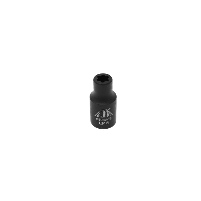 9598 - 10 Pc. Flat-Cut EP-"Star Plus" Socket Set