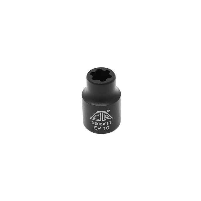 9598 - 10 Pc. Flat-Cut EP-"Star Plus" Socket Set