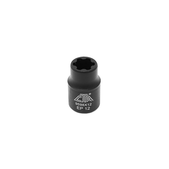 9598 - 10 Pc. Flat-Cut EP-"Star Plus" Socket Set