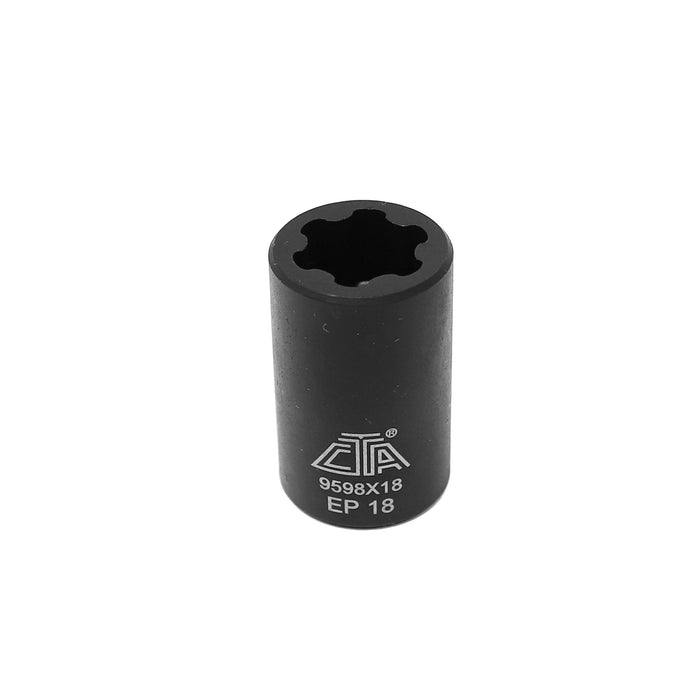 9598 - 10 Pc. Flat-Cut EP-"Star Plus" Socket Set