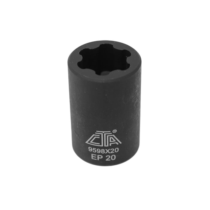 9598 - 10 Pc. Flat-Cut EP-"Star Plus" Socket Set