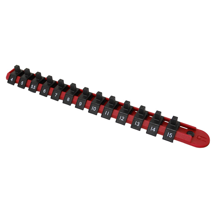 9725 - Socket Holder Rack - 1/4" Drive - Metric