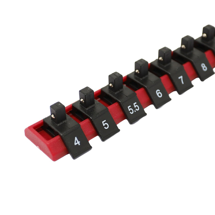 9725 - Socket Holder Rack - 1/4" Drive - Metric