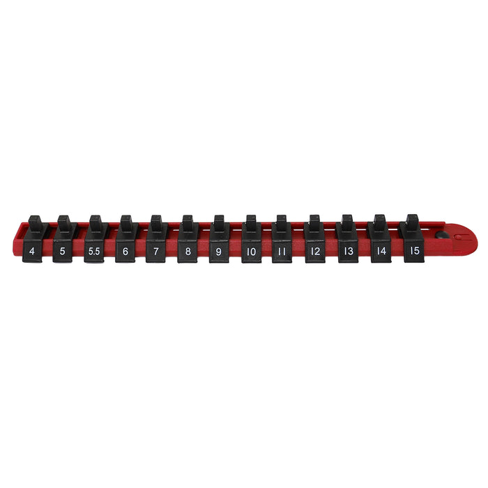 9725 - Socket Holder Rack - 1/4" Drive - Metric