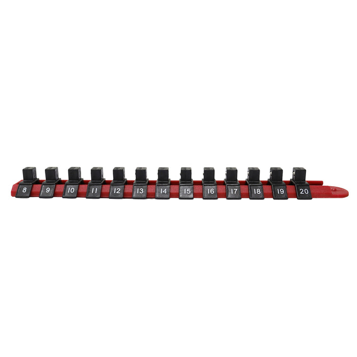 9735 - Socket Holder Rack - 3/8" Drive - Metric