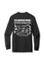 CTA tools men's black long sleeve shirt with white print of best selling automotive tools on back
