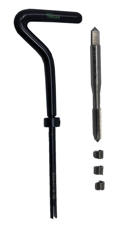 CTA Tools Pro-Thread Repair Kit – M5 X 0.8mm Thread Size | Includes Inserts, Tap & Tool