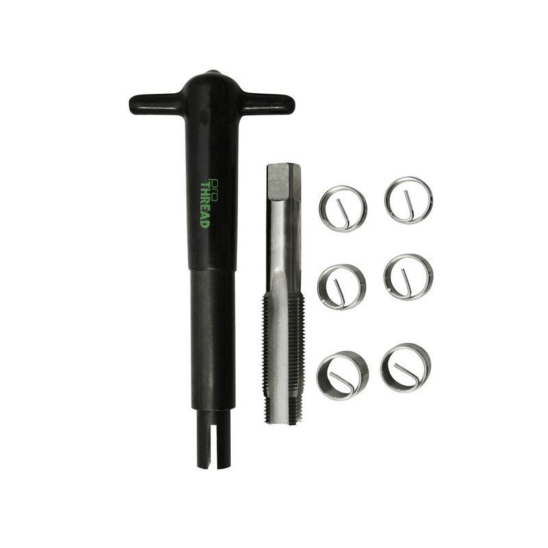 BlueSpot Spark Plug Thread Chaser Kit – 14mm & 18mm Cleaning Set (Part 01584)