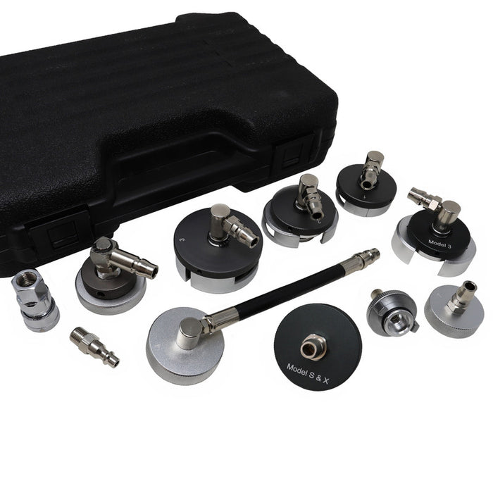 Auto Brake Fluid Bleeder Adapter Kit 17 Pcs Master Cylinder Bleeder Tool Kit  for Most Vehicles Brake Fluid Bleeding or Refilling 