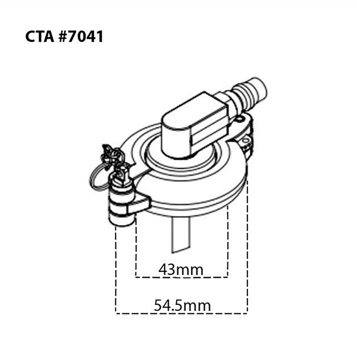 7041 - Master Cylinder Adapter - Toyota / Lexus