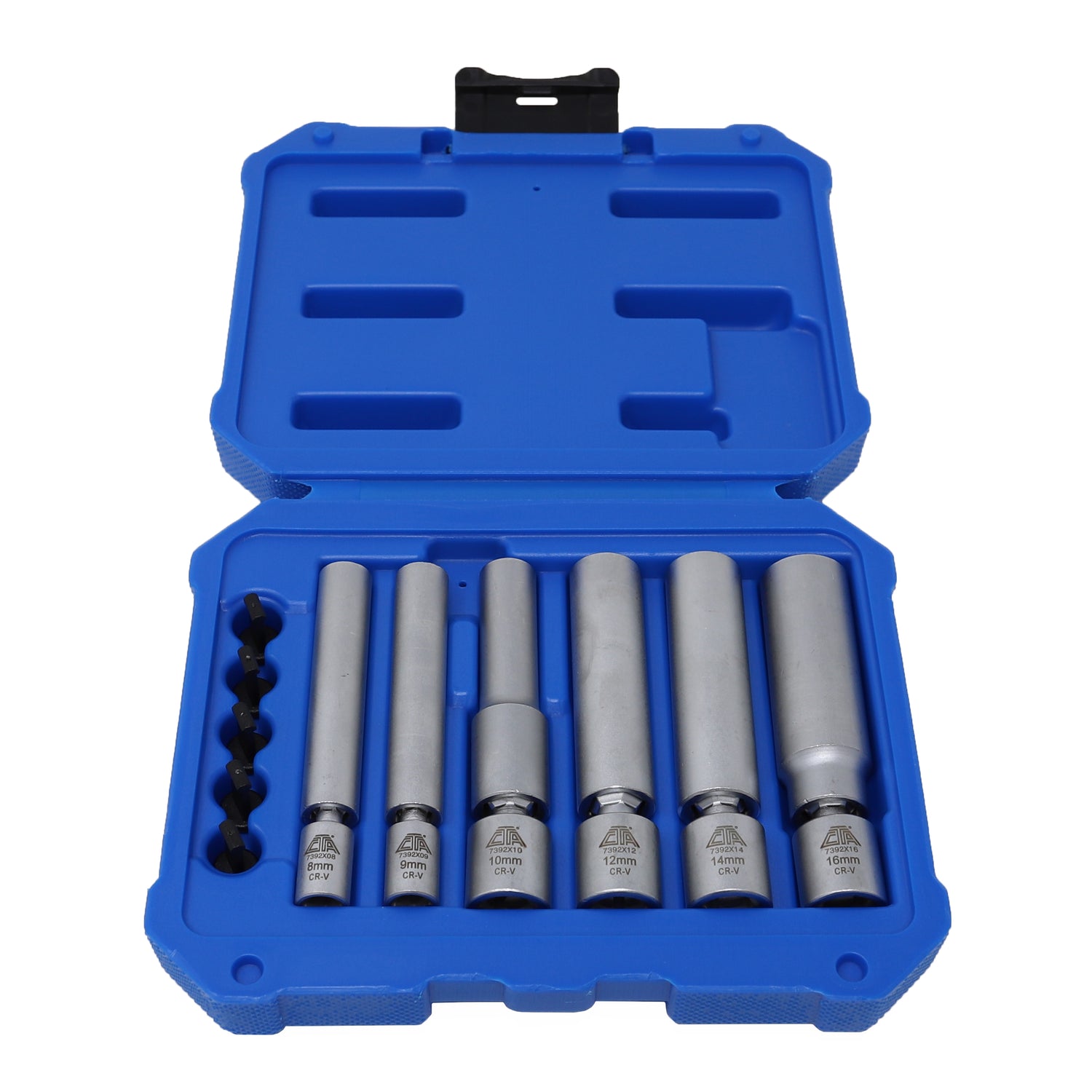 7392 7392 - 6 Pc. Spark Plug & Glow Plug Socket Set — CTA Manufacturing