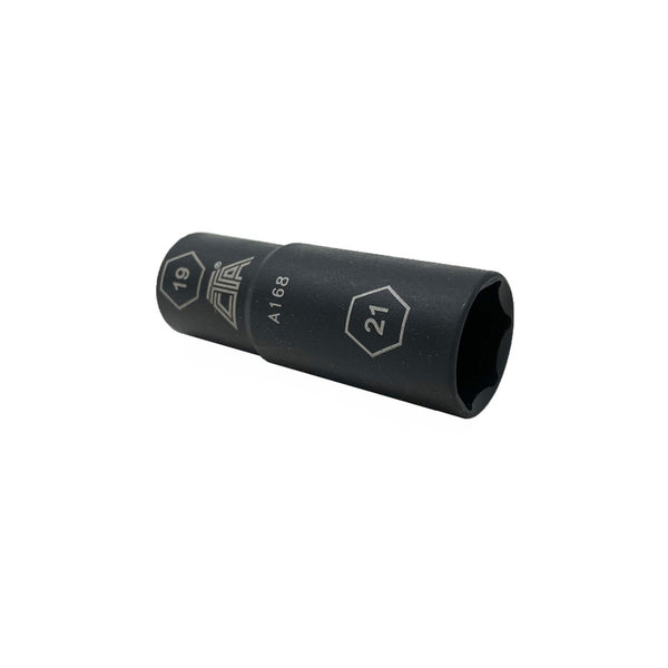 A168 - Extra Thin-Wall Impact Flip Socket 19mm x 21mm — CTA